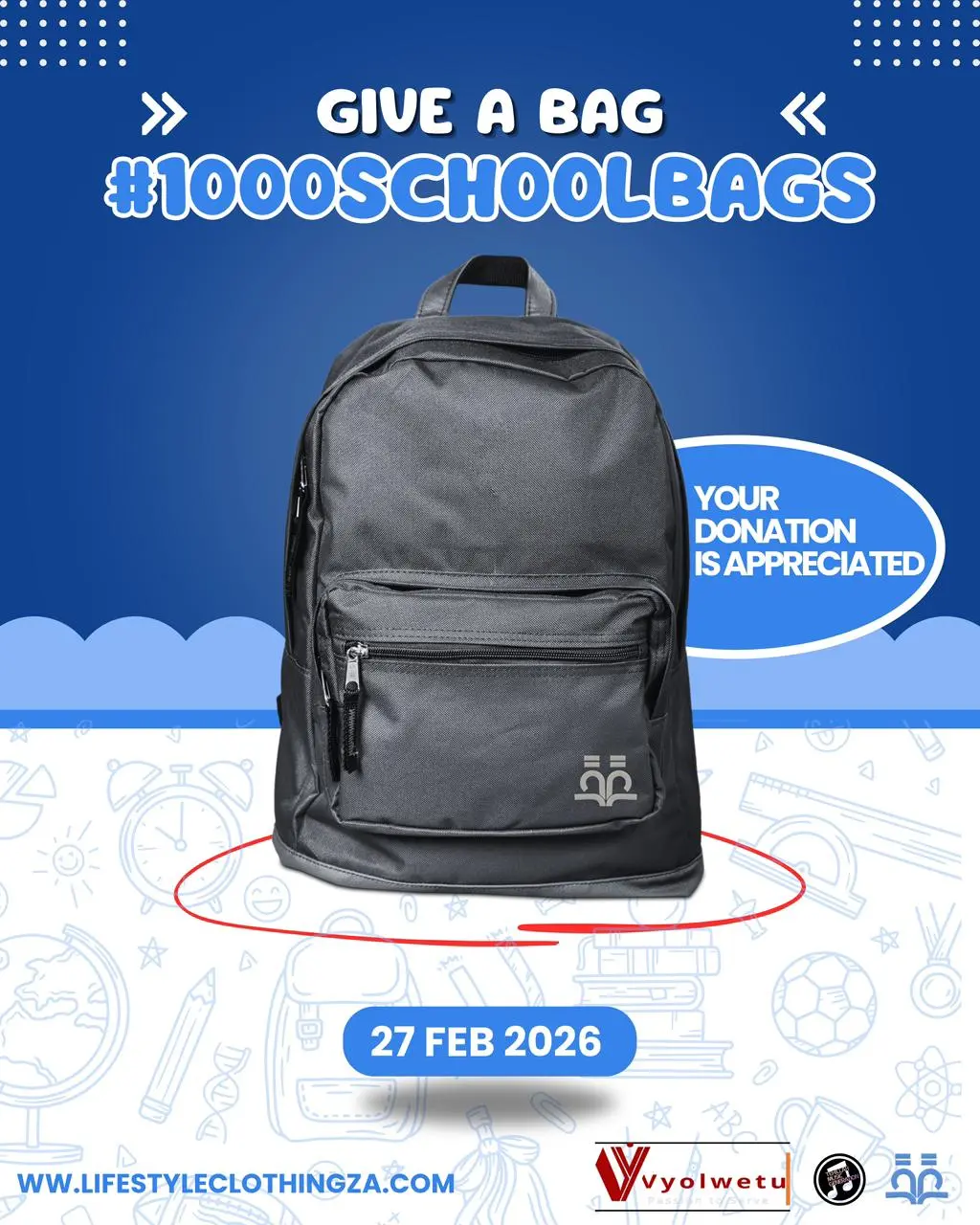 1000 School Bags Campaign